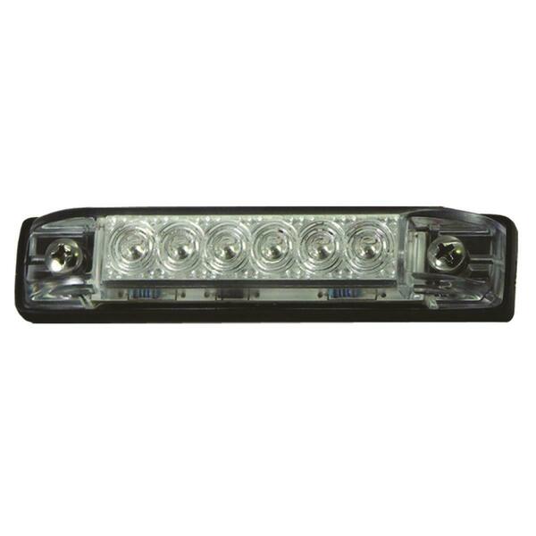 T-H Marine LED-51810-DP 8 in. LED Slim Line Utility Strip Lights, Clear 3002.122